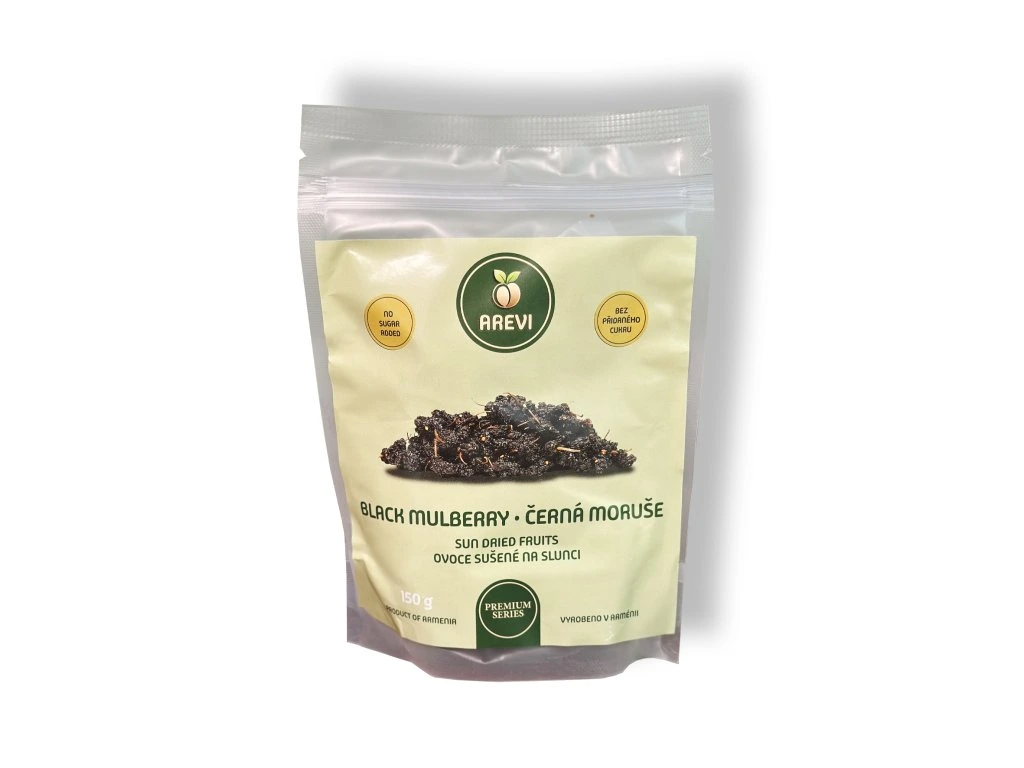 Sušená moruše černá premium 150g